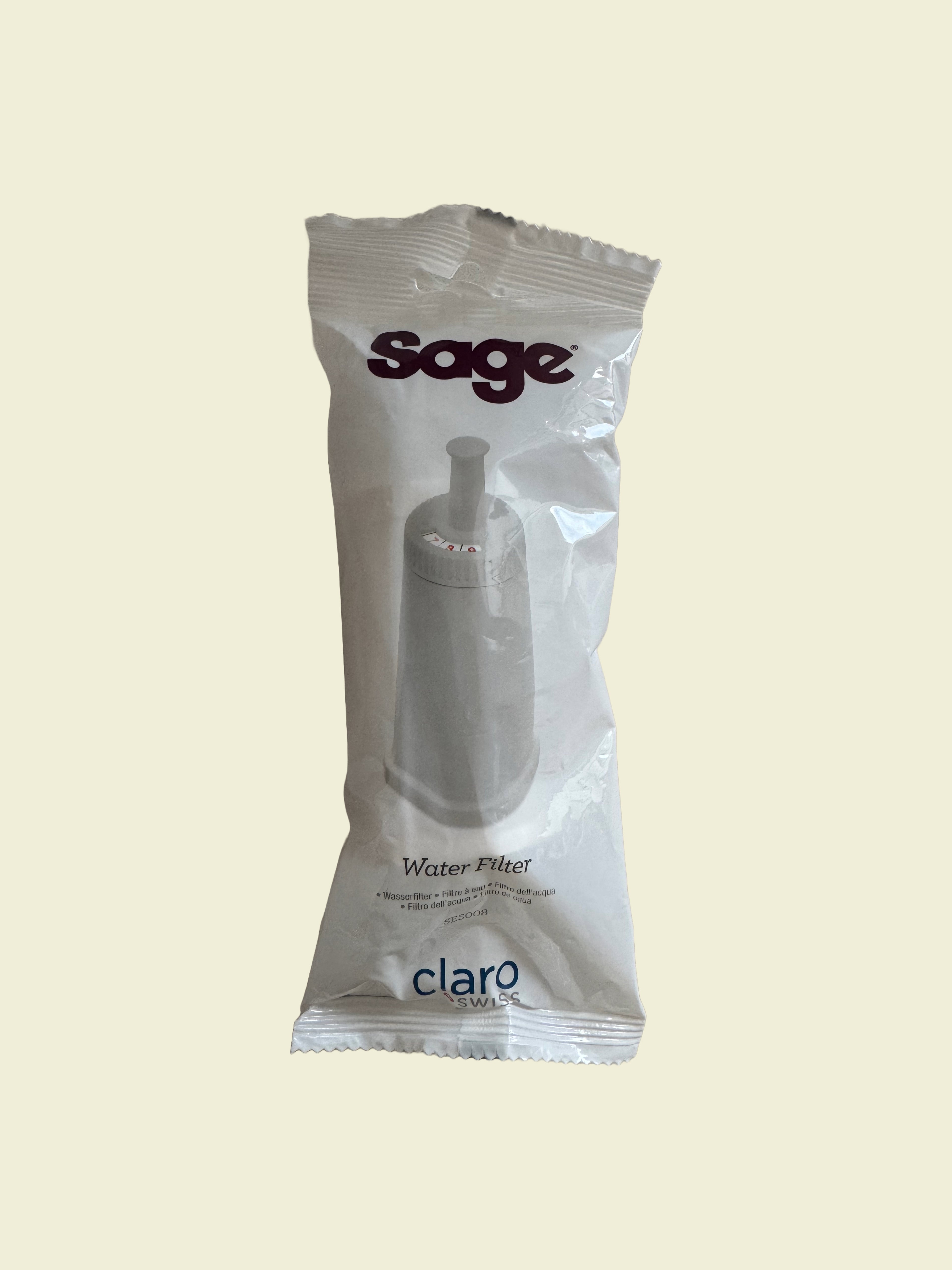 Originalt Sage Claris vandfilter