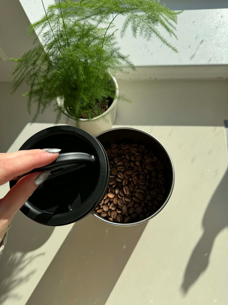 Opbevaring af kaffebønner