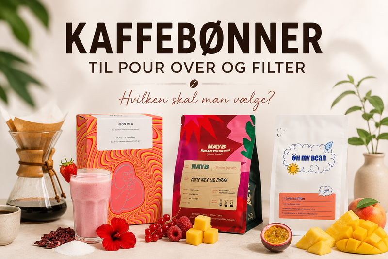 Kaffebønner til Pour over og filter