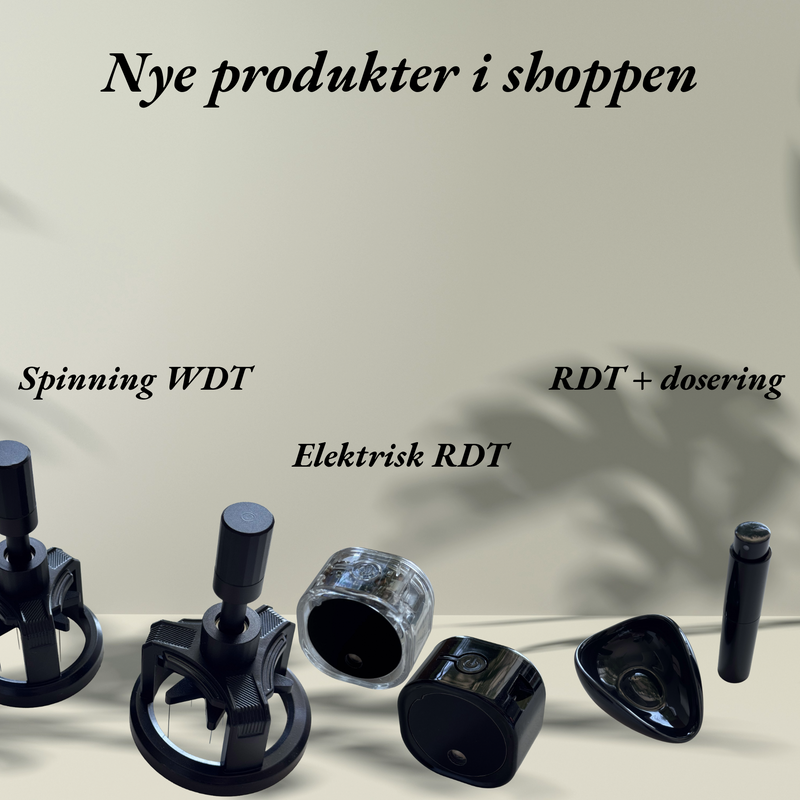 Nye produkter hos BronxBarista
