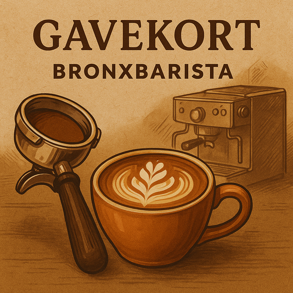BronxBarista Gavekort – Gaven til kaffeelskeren