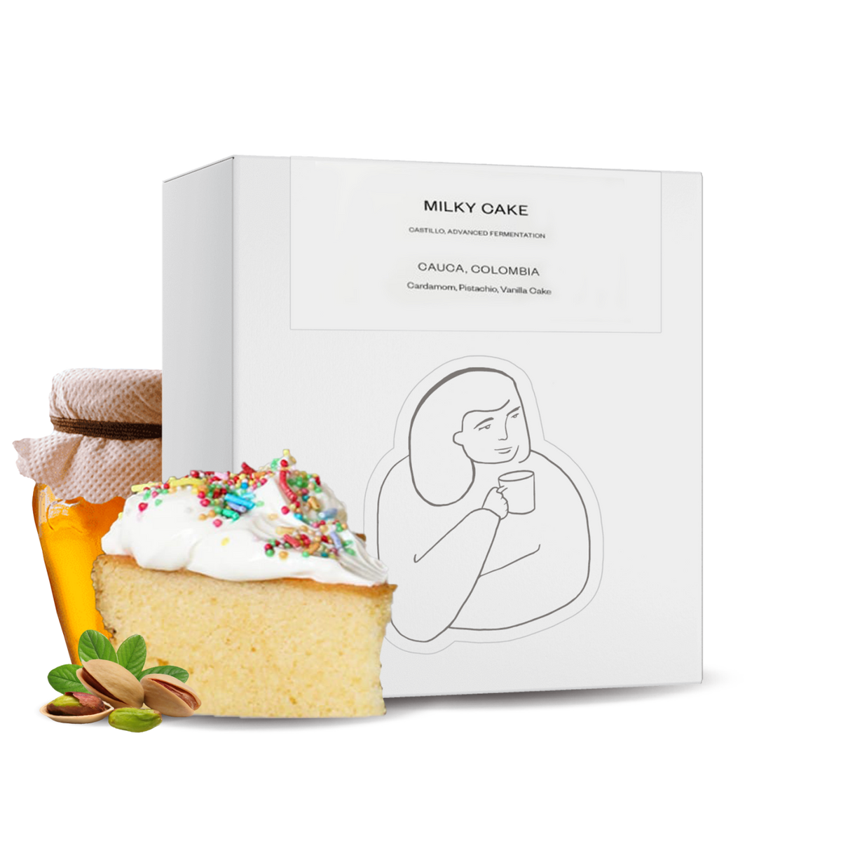 Columbia Milky Cake - DAK Coffee Rosters 250g