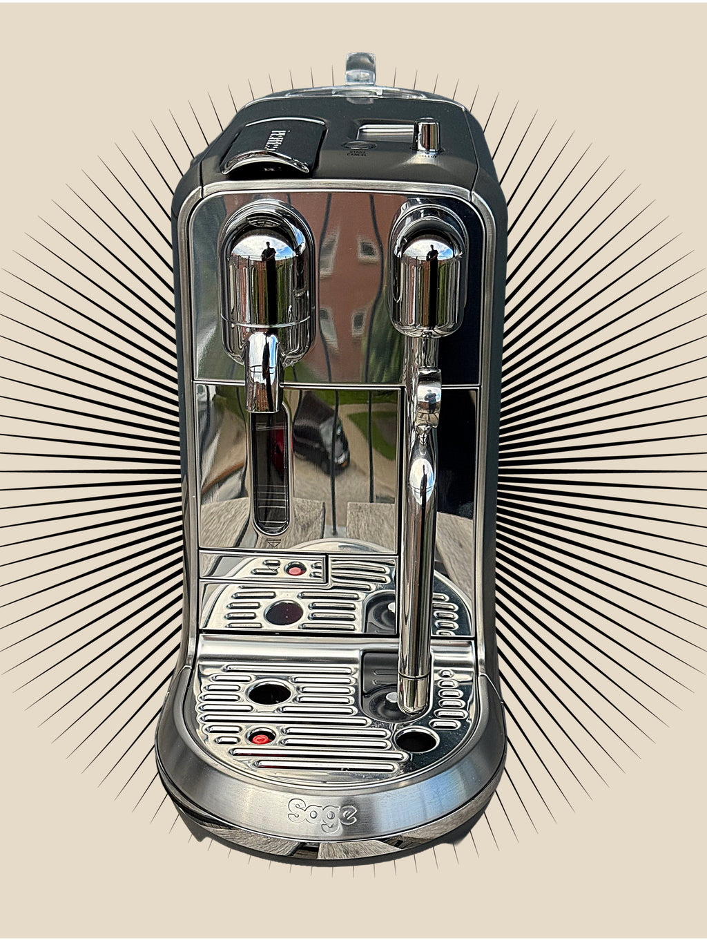 Creatista Plus mat sølv front