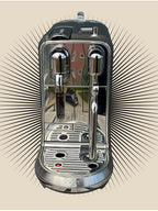 Creatista Plus mat sølv front