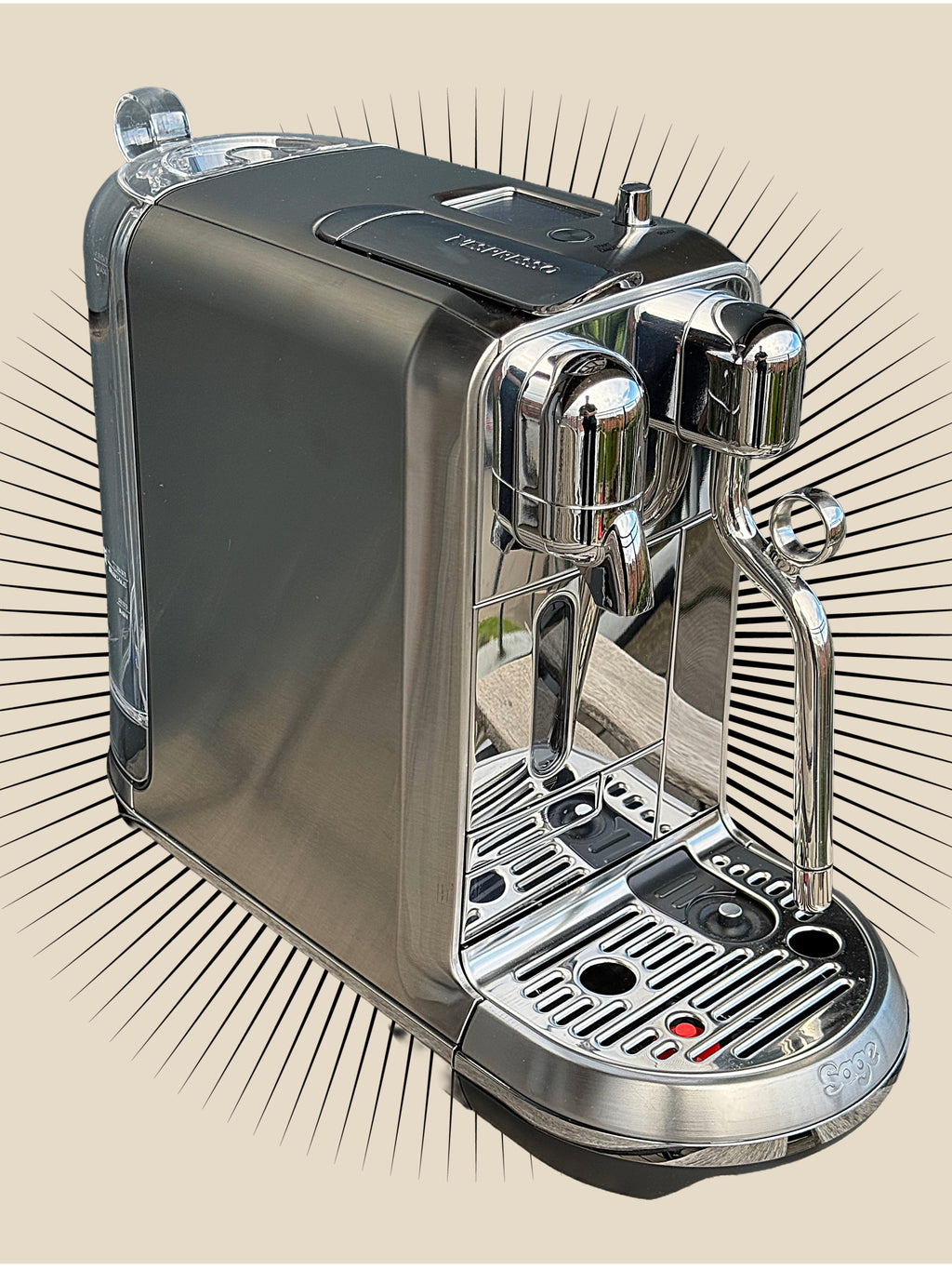 Creatista Plus mat sølv venstre