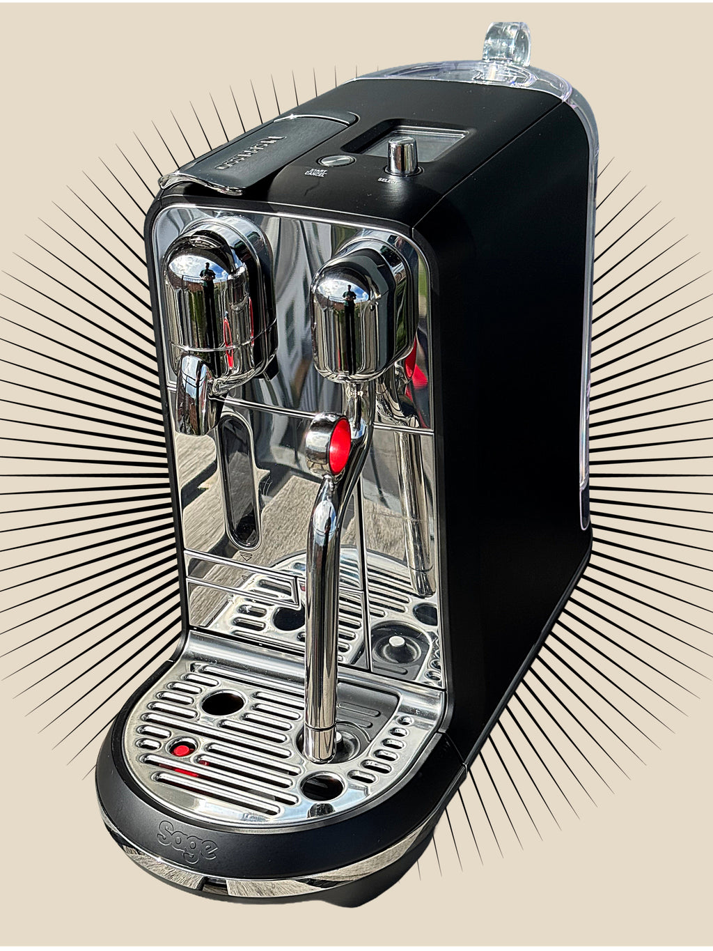 Creatista Plus mat sort højre