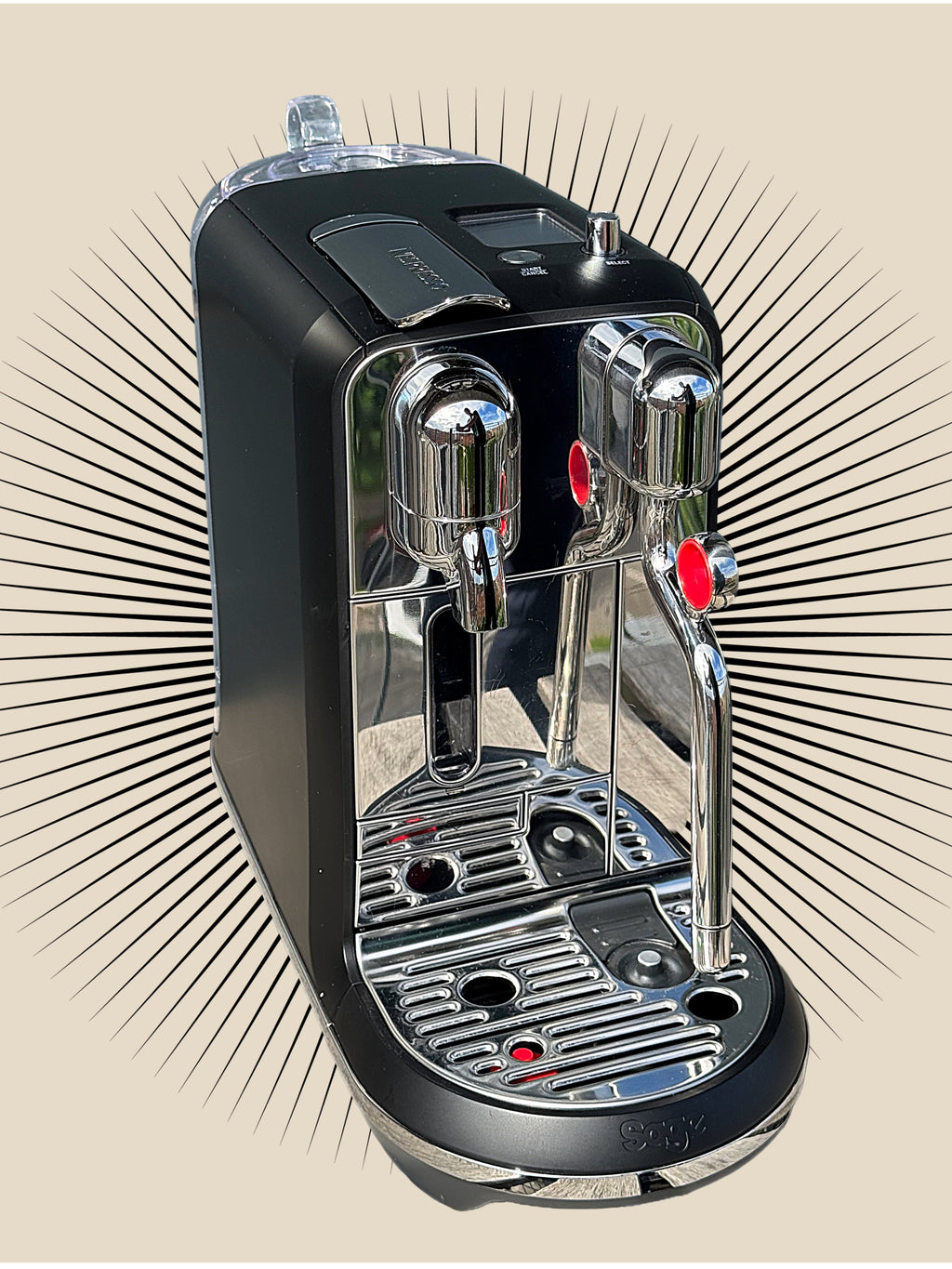 Creatista Plus mat sort venstre