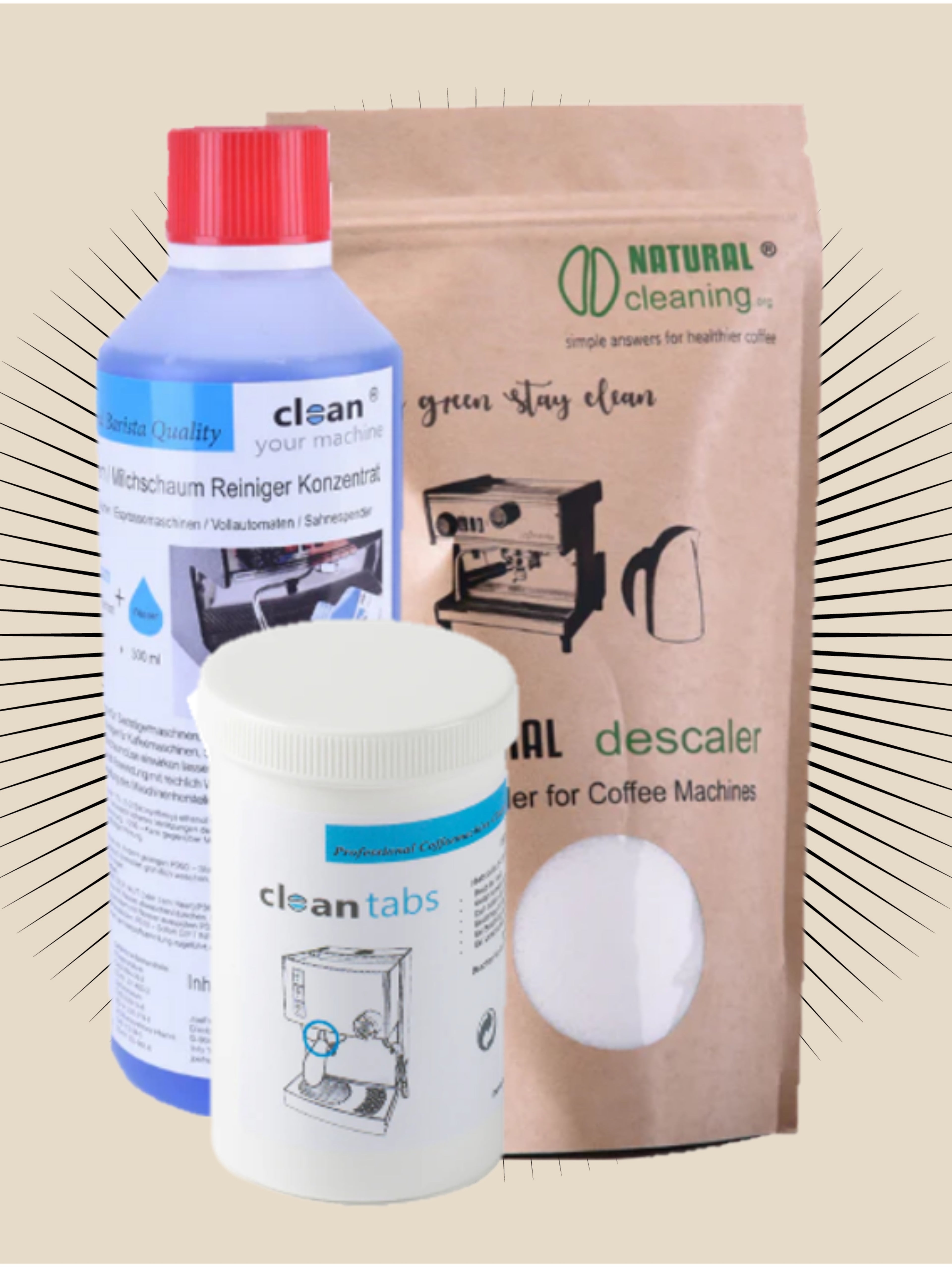 Basispakken naturlig - Fuldautomatisk - Spar 20%