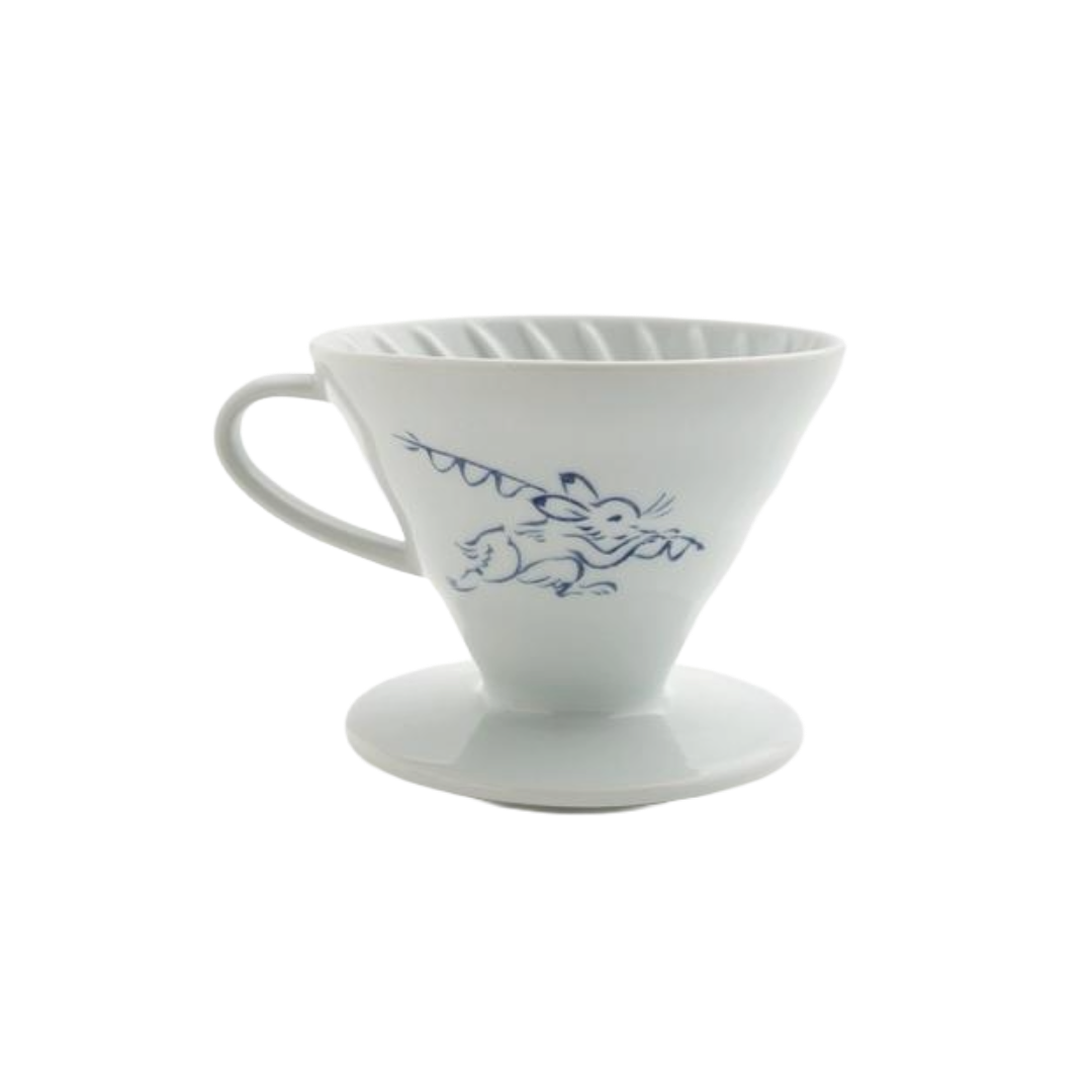 Hario V60-02 Tachikichi Choju dripper bagside