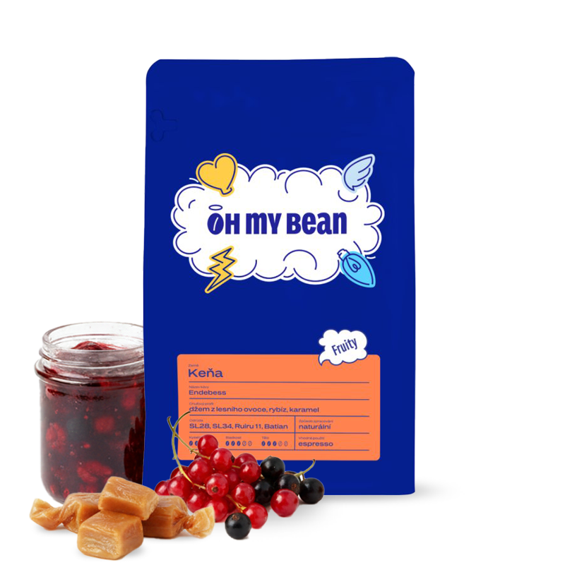 Kenya ENDEBESS 250g fra Oh My Bean