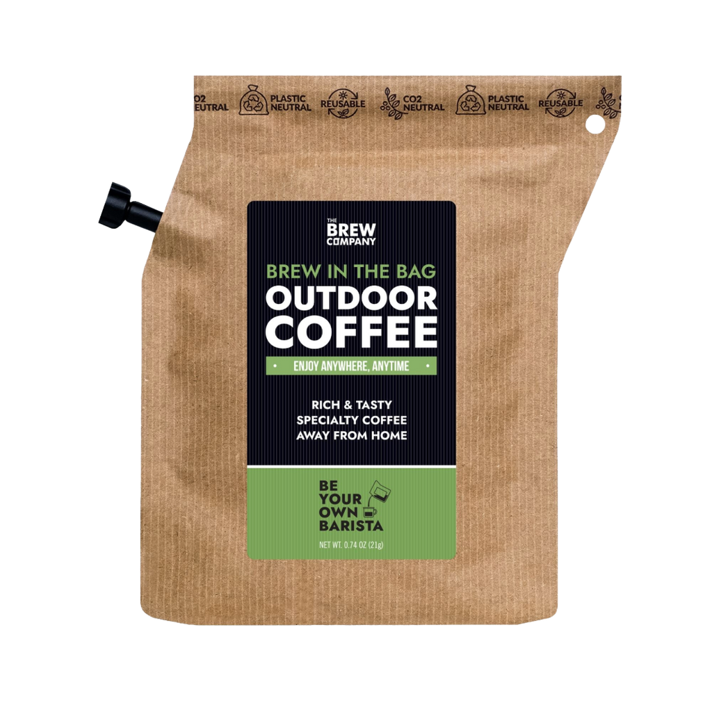 Outdoor kaffe brew bag