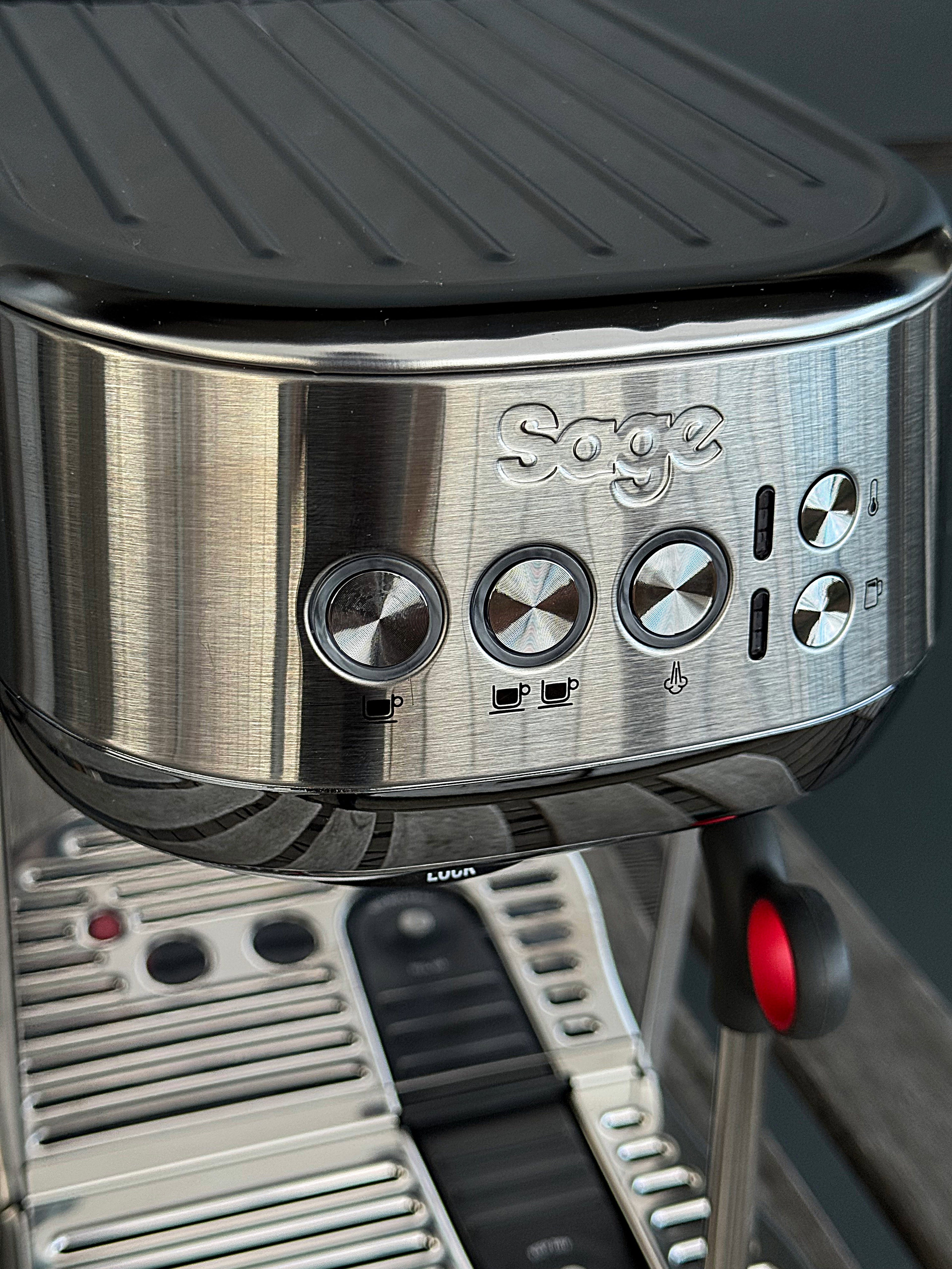 Sage Bambino Plus display