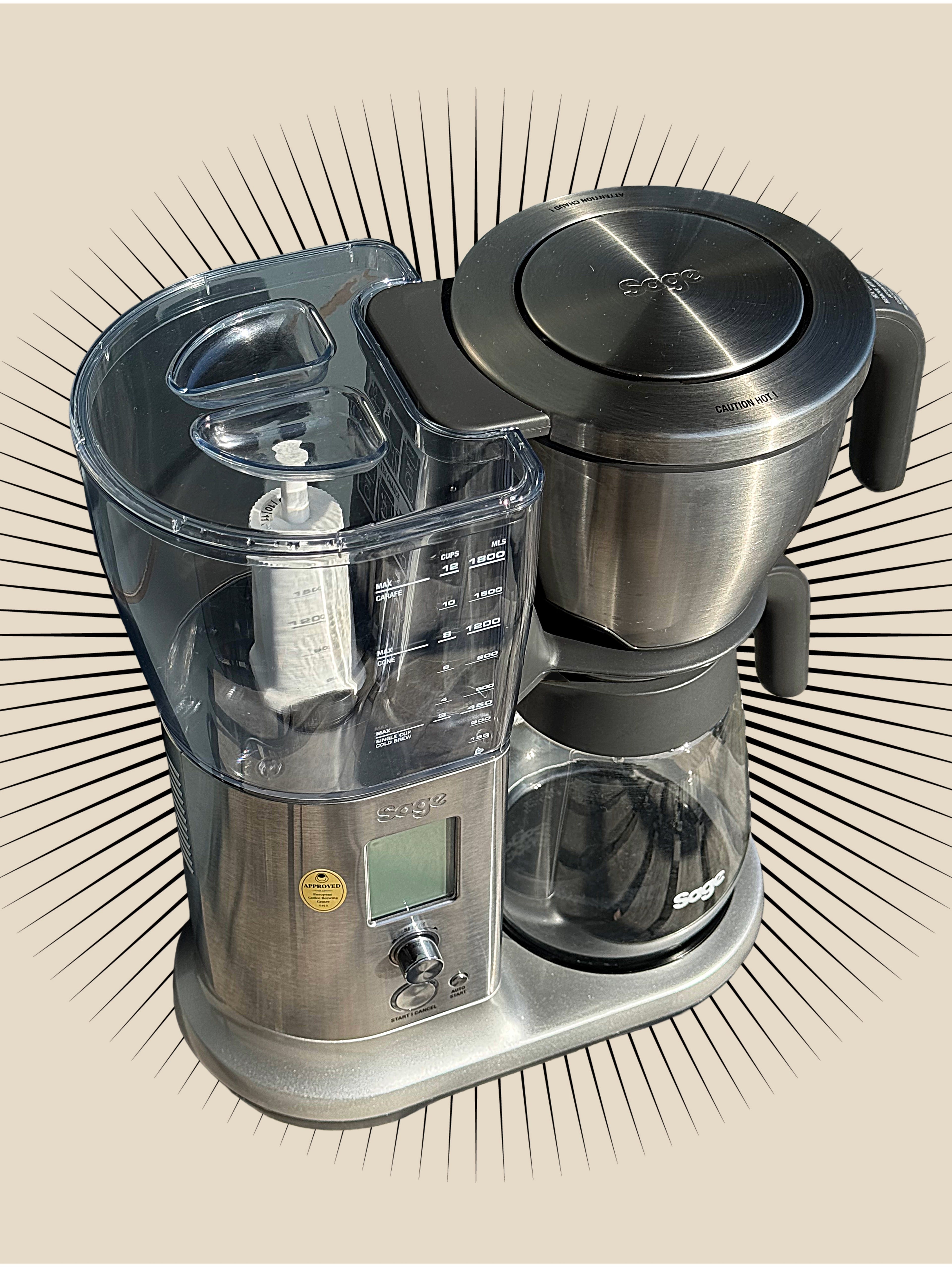Sage Precision brewer glas Top