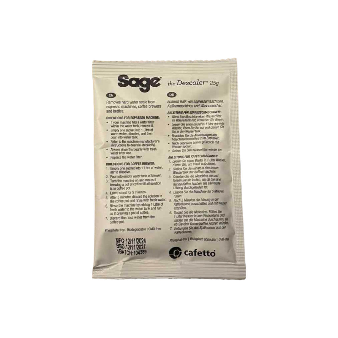 Sage afkalker 25g brev