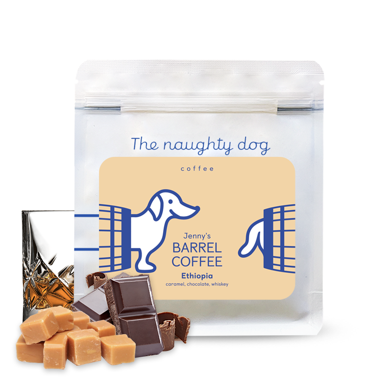 The Naughty Dog Jenny's Barrel 200g - Specialty kaffe