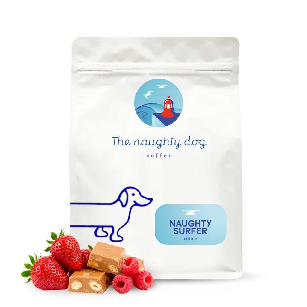 The Naughty Dog Naughty Surfer #1 1000g - Specialty kaffe