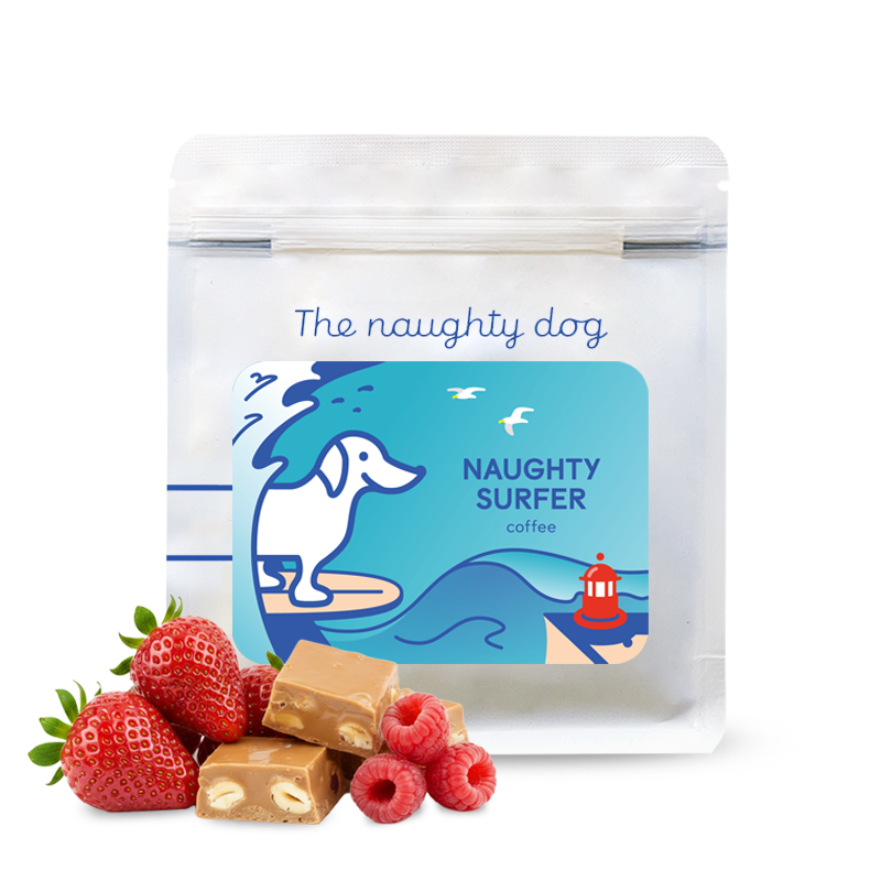 The Naughty Dog Naughty Surfer #2 200g - Specialty kaffe