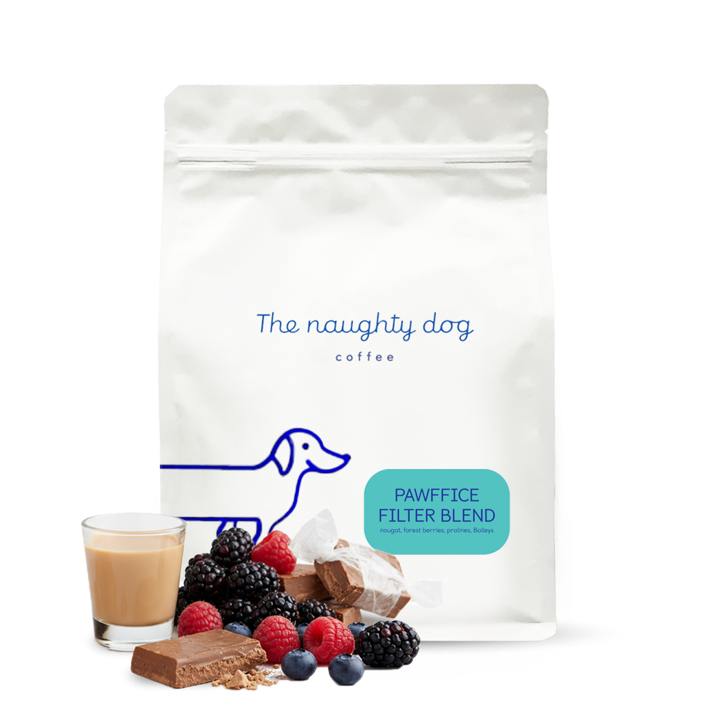 The Naughty Dog Pawffice Filter Blend 1000g - Specialty Kaffe