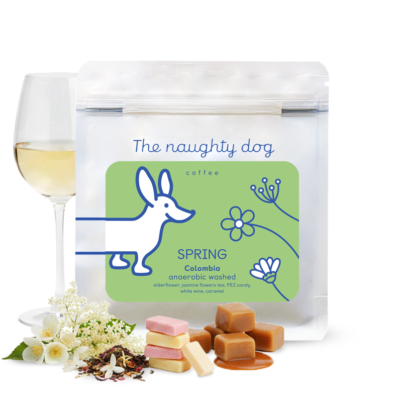 The Naughty Dog Spring 200g - Specialty kaffe