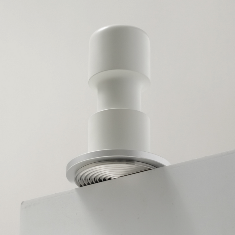 Timemore Impulse Impact tamper rippled hvid