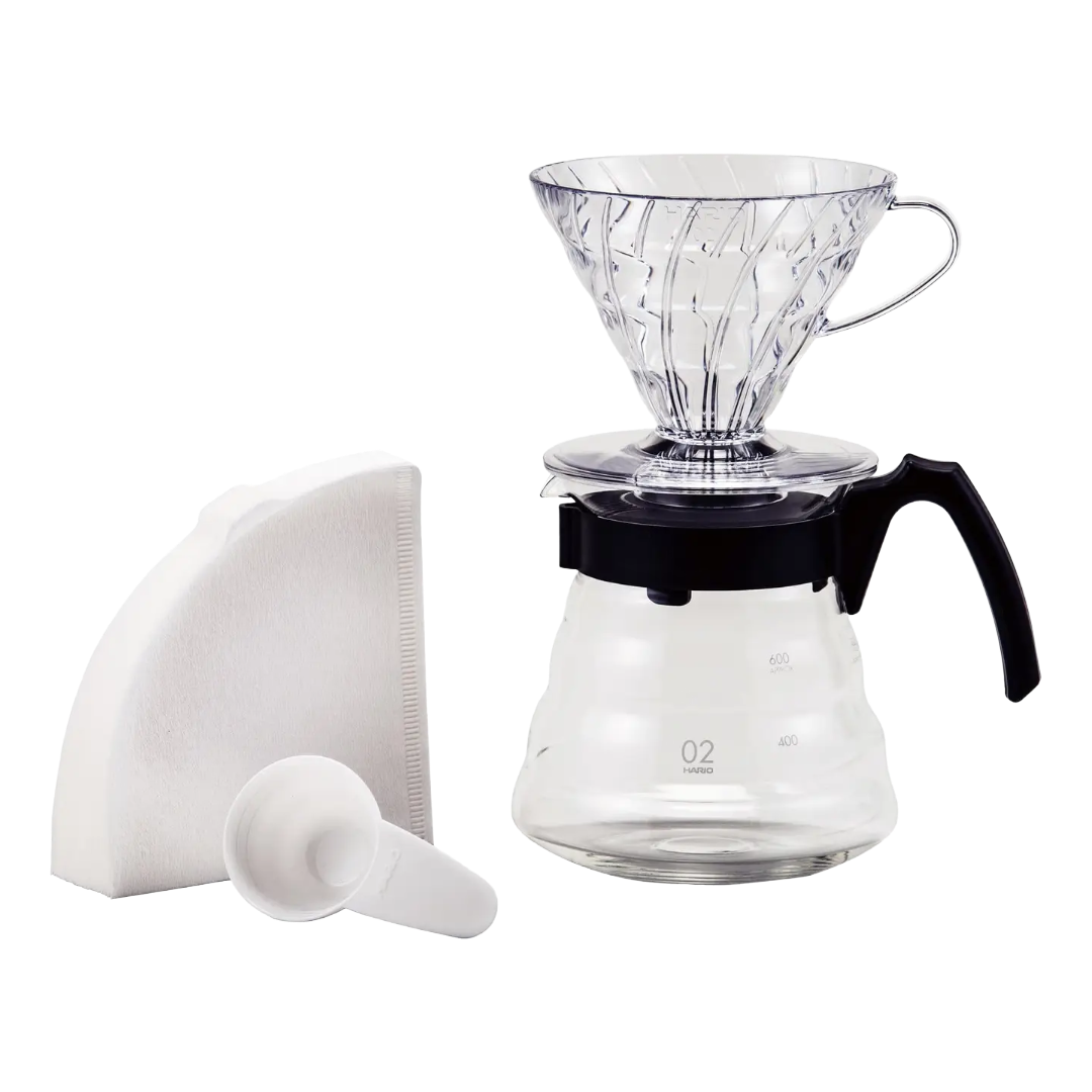 Hario V60 Starter Sæt – Alt du skal bruge til perfekt filterkaffe Hario