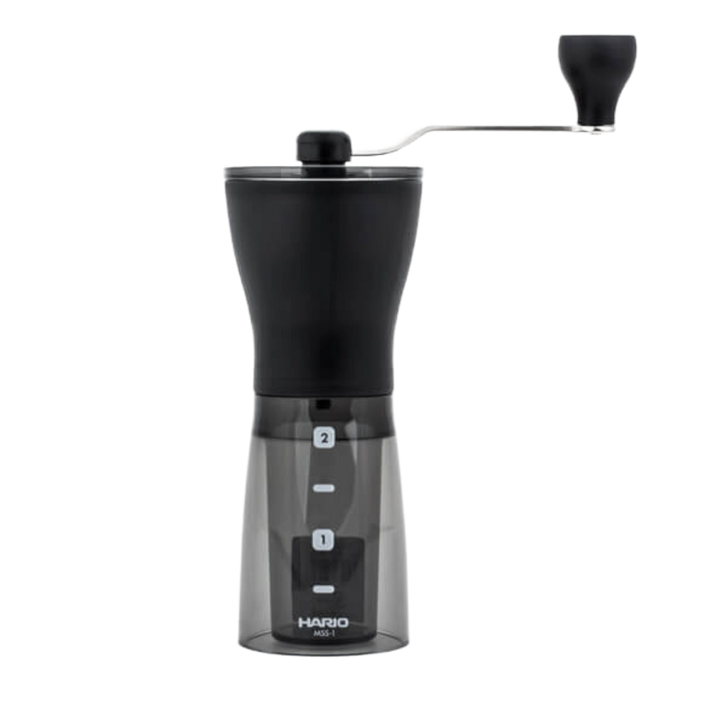 Hario Mini Slim Plus håndkværn – Kompakt kværn til frisk kaffe overalt Hario